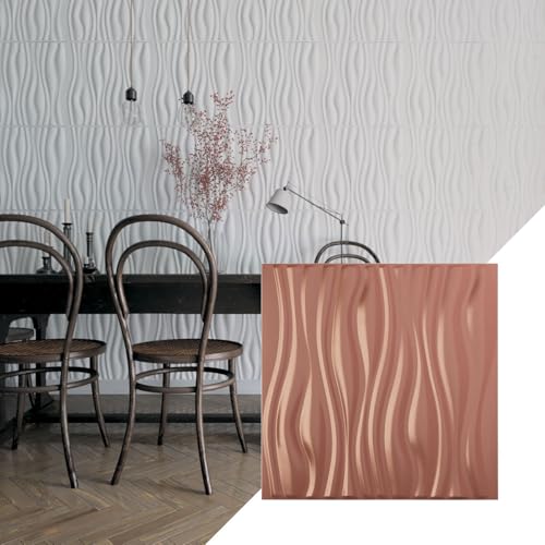 Ekena Millwork 19 5/8"W x 19 5/8"H Leandros EnduraWall Decorative 3D Wall Panel…