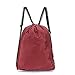 Drawstring Backpack Cinch Sack Foldable Sackpack Lightweight Gym Sack for Swimming Travel Beach Dancing Gym Sports