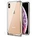 iPhone Xs Max Case, VRS Design [Transparent] Crystal Clear Heavy Duty Protection [Crystal Chrome] Anti-Yellowing Acryl Back, TPU Bumper Compatible with Apple iPhone Xs Max (2018)