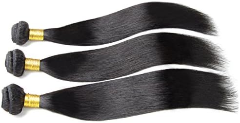 [DONA LOVE®]100% Indian Virgin Human Hair Silky Straight Hair Weft-dl27 (14")