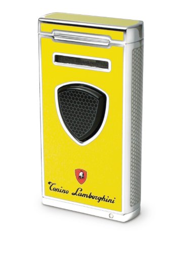Tonino Lamborghini Pergusa Yellow Torch Flame Lighter