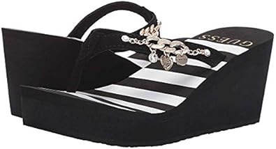 guess flip flops amazon