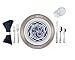 Flatware 20-Piece Set - Stainless Steel Cutlery - Dinnerware with Custom Beaded Design and Polished Finish - Service for 4 - by Collinear Home
