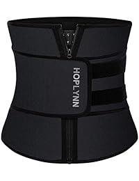 HOPLYNN Neoprene Sweat Waist Trainer Corset Trimmer Belt for Women Weight Loss, Waist Cincher Shaper Slimmer