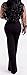 Womens Sexy Lace Long Sleeve See Through Bow Shirts Sheer Chiffon Blouse Tops
