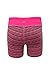 90 Degree By Reflex Kids - Girls Textured Zig Zag Shorts - Junior Activewear - Pink Purple Combo Small (7/8)