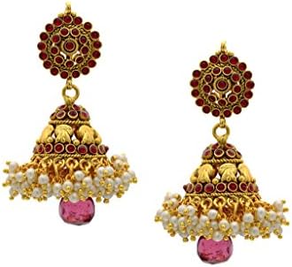 Beautiful Antique Pearls Jhumka From Krisha Jewels