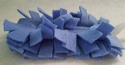 BLUE fleece Duster refill replacement, washable, reusable, eco-friendly
