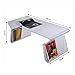 HOMCOM 38 in. Modern Acrylic Coffee Table