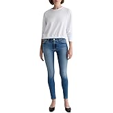 AG Womens Farrah Mid Rise Skinny Ankle Jean