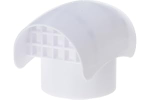 Pack of 1 Protective Exhaust Outlet Protect Accommodates Radon Mitigation Structure Extends Engine Life Economically PVC Pipe