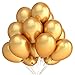 Home Kitty 100 Pack 12 Inches Gold Color Latex Party Balloons – Party Decoration and Accessories
