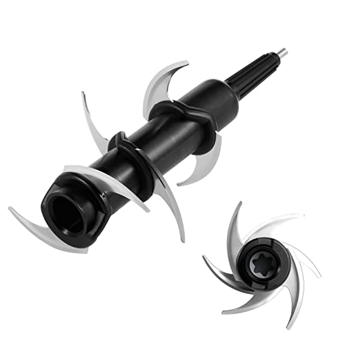 YOC Ninja Blender Blades Replacement for Ninja 72 oz Pitcher, Ensure Full Mixing, Compatible with Nutri Ninja Blender NJ600C NJ600RC NJ602CO NJ602NW NJ602Q NV600CCO BL660 BL642 BL660C BL550 BL500C