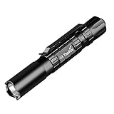 Mini Flashlight, ThorFire PF01S Led Penlight 120 Lumen Super Bright EDC Pocket Light with Memory, Powered by Single AAA Battery (Not Included)