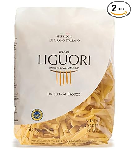 Amazon Com Liguori Imported Italian Mista Corta 170 2 1 1 Lb Pkgs Grocery Gourmet Food