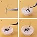 FAMILIFE 100 Pack Individual Eyelashes Extension Volume Lashes Fan New Design Speed Making Lashing Fan Glue Holder Supplies Tools