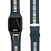 kwmobile Watch Band Compatible with Tomtom Adventurer/Runner 3/Spark 3/Golfer 2 - Watch Band Replacement Silicone Strap - Anthracite
