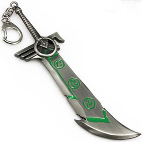 League of Legends LOL Cosplay Raven's exiled keychain Keyring pendant