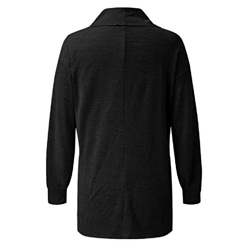 Women Terndy Long Sleeve Cardigan,Tsmile Solid Long Sleeve Open Front Lightweight Utility Kimono Outerwear Coat