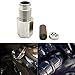 O2 Sensor For Check Engine Light Adapter Plug Spacer with Built-in Mini M18X1.5 Catalytic Converter
