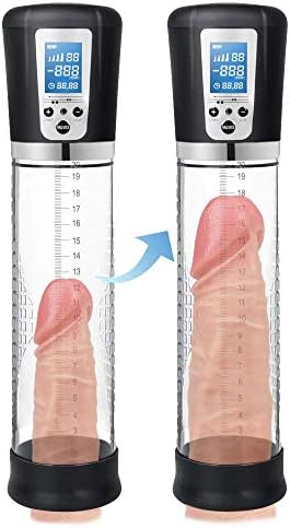A Miemdioo P-ênîs Pump with USB Rechargeable Automatic Pro Énlârgêr Male Electric Enlârgêmênt Éxtêndêr Vacuum Pump B Miemdioo