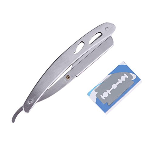 Razor Blade Holder Hairdressing Tool Vintage Stainless Steel