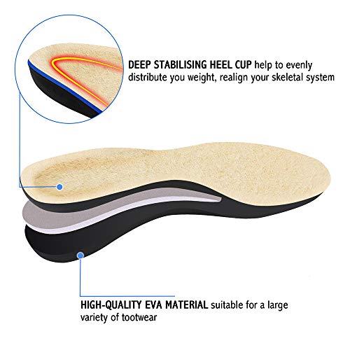sheepskin insoles with arch support
