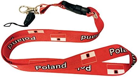 Poland Flags Lanyard