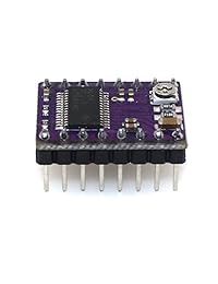 Witbot DRV8825 módulo de driver de motor paso a paso con mini de 4 capas Disipador de calor para impresora 3d rp1.4 A4988 (Pack de 5 unidades)