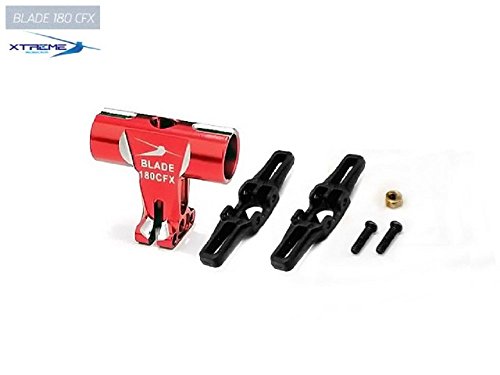Xtreme CNC Aluminum Main Rotor Head - Blade 180CFX (Red)