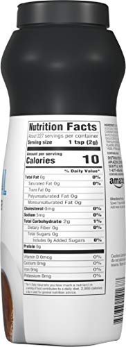 AMAZON SAVER, POWDERED NON-DAIRY ORIGINAL COFFEE CREAMER, FAT-FREE, 16 OZ