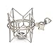 Weymic® Wms-1 Silver Universal Microphone Shock Mount for B-Spark Mic, Atr2500,Metal Construction with Stand Arm Adapter