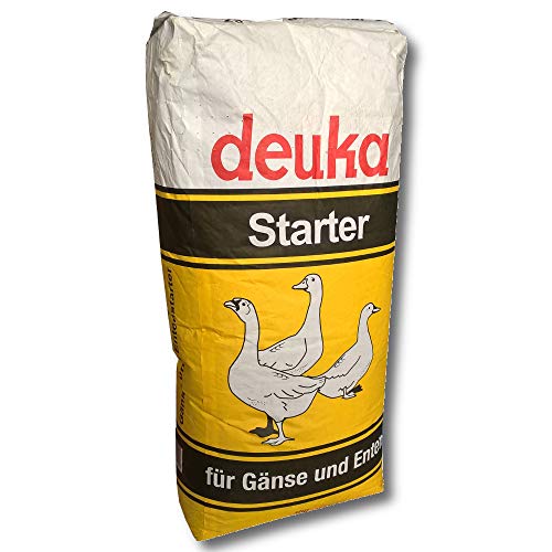 deuka G/E Starter 25 kg | Aufzuchtfutter für Gänseküken und Entenküken | Gänsefutter | Entenfutter | Futter für Gänseküken | Futter für Entenküken | Alleinfuttermittel