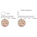 Children's 14K White Gold Hoops Endless Baby Hoop Earrings 10 Mm