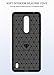 C&U Nokia 3.1 Plus Case (U.S. Edition),UCC Shock Resistant Brushed Flexible Soft TPU Bumper Cover Phone Protective and Carbon Fiber Design for Nokia 3.1 Plus (Black)