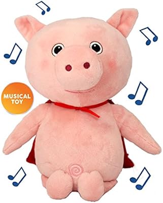 little baby bum singing plush pig