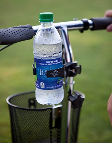 KneeRover Universal Cup Holder Bottle Holder Accessory for Knee Walkers Scooters Rollators Rolling Walkers and Wheelchairs