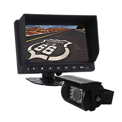 CNCZ-718 AHD1080P 7 Inch Backup Camera for Trucks System for Buses and Commercial VehiclesTractor Trailer