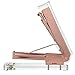 HBlife Acrylic Rose Gold Desktop Staplers (5.2 x 1.4 x 2.4 inches), Modern Design Office Desk Accessory