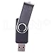 LHN® (Bulk 5 Pack) 2GB Swivel USB Flash Drive USB 2.0 Memory Stick (Black)