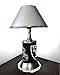 TOMENGBEIAABBCC Duyoku Vphev Rico Table Lamp with Shade, Your Favorite Team Plate Rolled in on The lamp Base, LVR