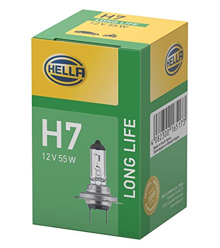 HELLA 8GH 007 157-201 Bulb - H7 - Long Life up to 3x longer lifetime - 12V