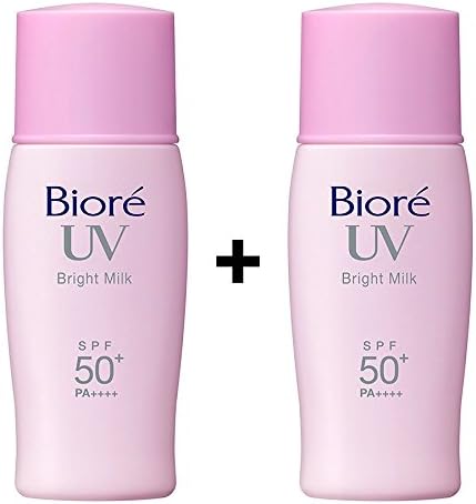 [Value Pack] KAO Biore Smooth UV Perfect Light Milk SPF 50 + PA++++ 30 ml 2 Pieces Value Set