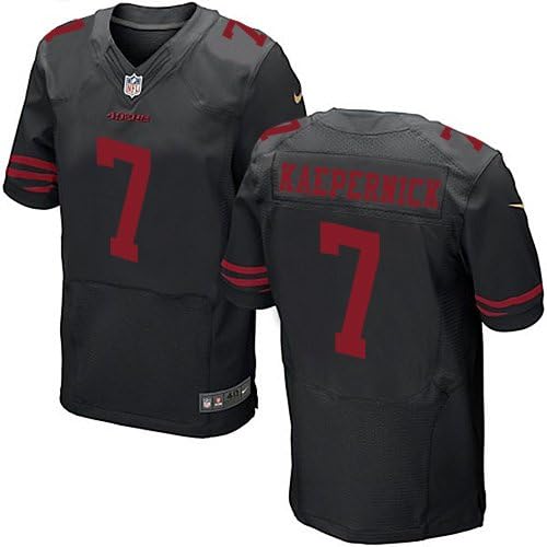 Colin_7#_Mens_Kaepernick San Francisco Elite sport Jersey Black
