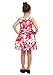 Ephex Toddler Girls Flower Princess Silky Dress with Floral Print 2-11T