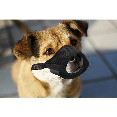 Barley Ears Dog Muzzle Nylon Soft Muzzle AntiBite Barking Safety