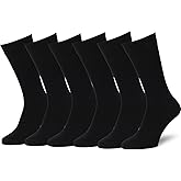 Easton Marlowe Mens Dress Socks Seamless Toe Soft Comfortable Combed Cotton Many Colors Long Mid Calf Crew Mens Socks