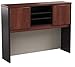 Bush Business Furniture Series A Collection 48W Hutch in Hansen Cherry/Galaxy