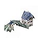 UMBUM Medieval Paper Miniature Bridge with Figures (1:24 Scale) for Adults & History Enthusiasts