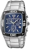 Men's Stainless Steel Edifice Square Blue Dial